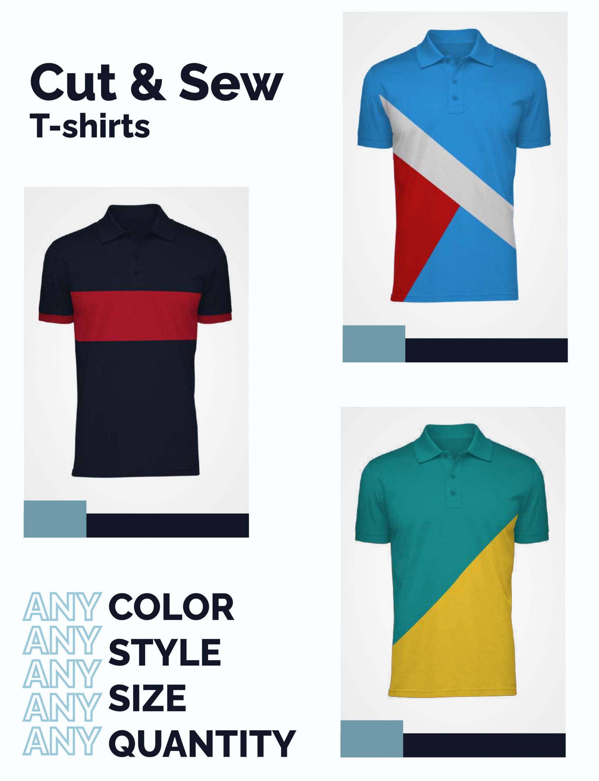 Polo t-shirt alteration — neck label and tag