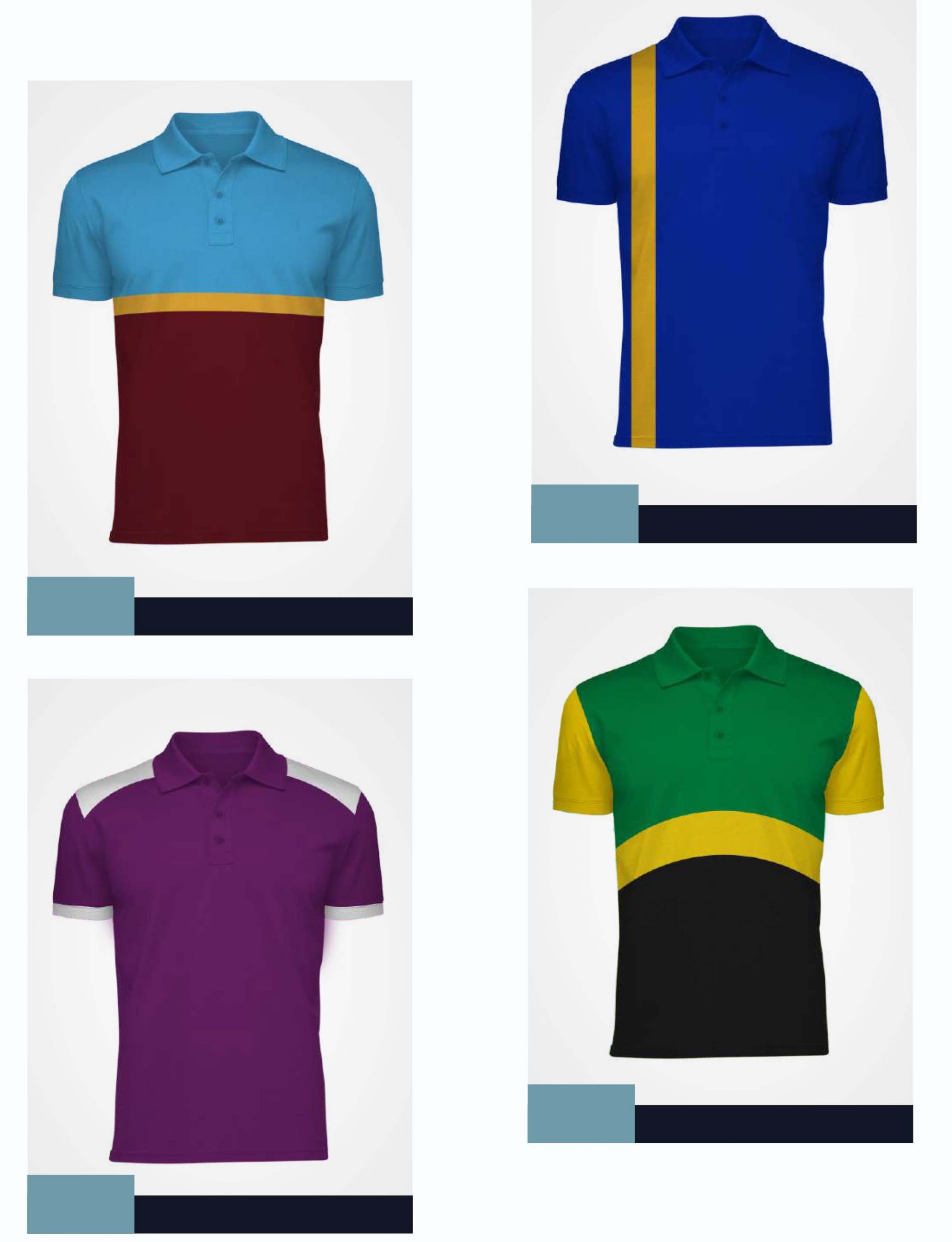 Polo t-shirt alteration — pocket and hem detail