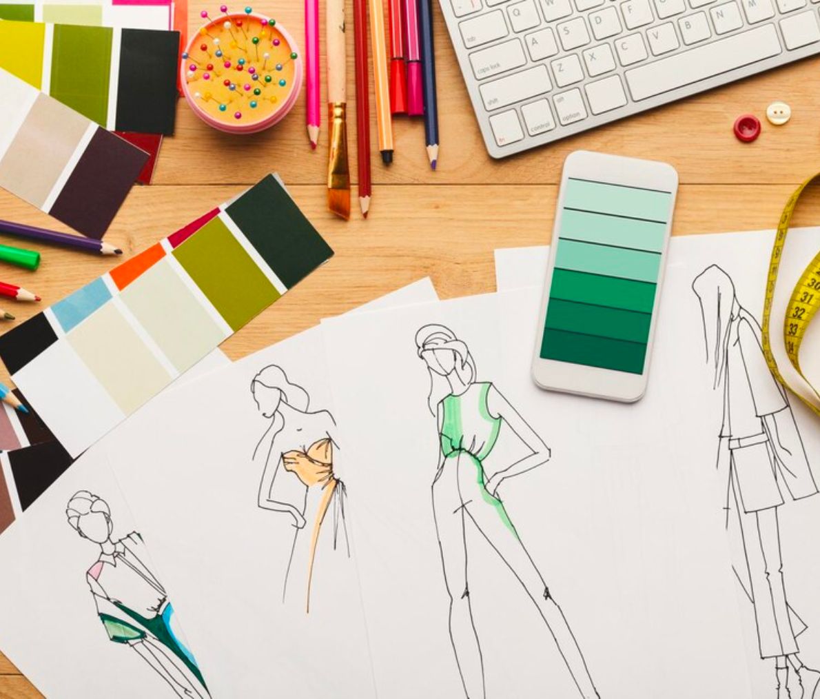 Customised t-shirts designed in the Scott International Design Lab